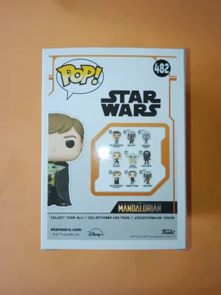 Funko Pop! Star Wars Luke Skywalker con Grogu 482