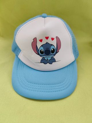 ¡OFERTA! Gorra Stitch color rosa y Azul - Nueva
