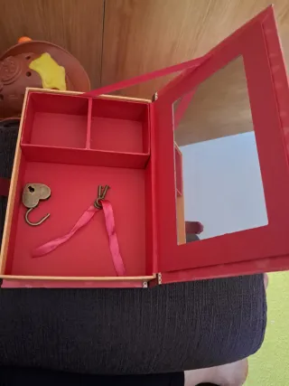 Joyero Santoro Gorjuss con llave