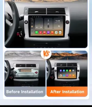 Pantalla android Táctil GPS Citroen C4 2008-2013