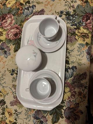 Servizio da caffè in porcellana