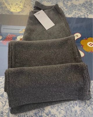 Conjunto ZARA Jersey y Pantalón Gris Talla M NUEVO