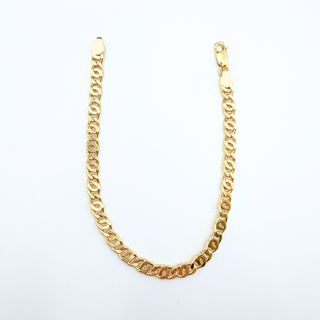 Pulsera Oro 18K, Barbada, 7.49gr, 21cm