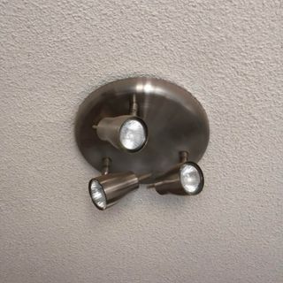 Lámpara Techo 3 Focos Metálica