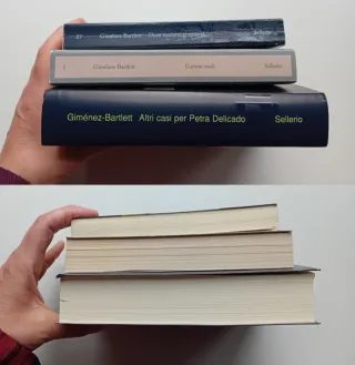 Alicia Giménez-Bartlett 3 libri Sellerio