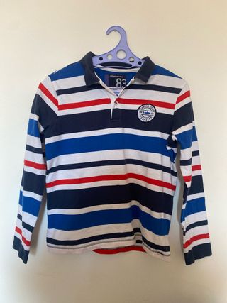 Polo a righe bimbo 11/12 anni
