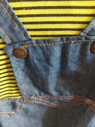 Ropa para perro: Peto vaquero y camiseta