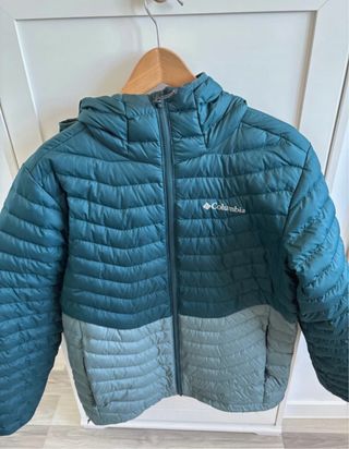 Plumifero Columbia talla M relleno plumon pato