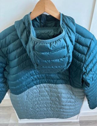 Plumifero Columbia talla M relleno plumon pato