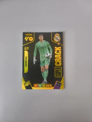 Carta Super Crack Courtois Panini
