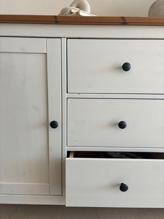 Aparador Blanco Madera Ikea