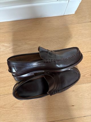 Mocasines Scalpers Marrón Chocolate