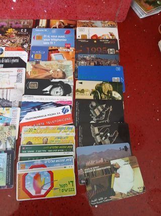 40 Carte Telefoniche Internazionali