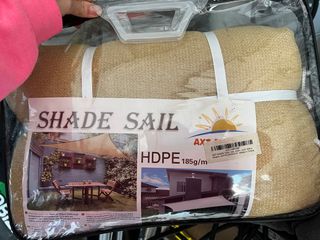 4x5 metros Toldo Vela Sombra HDPE 185g/m²