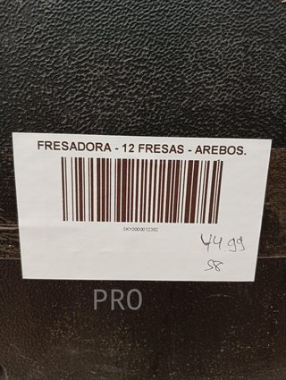 AREBOS Fresadora 1200W..