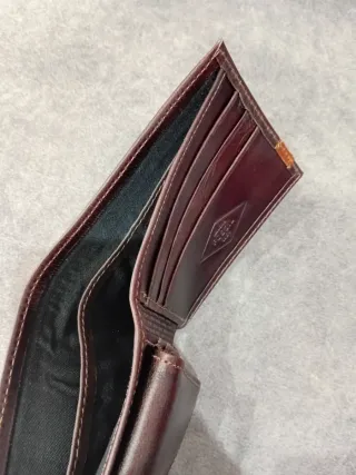 Cartera Fossil Hombre Auténtica Marrón