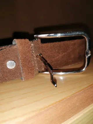 Cintura METROPOLITAN Marrone Pelle Scamosciata