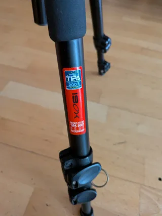 Trípode Manfrotto 190XBD + Rótula 804RC2