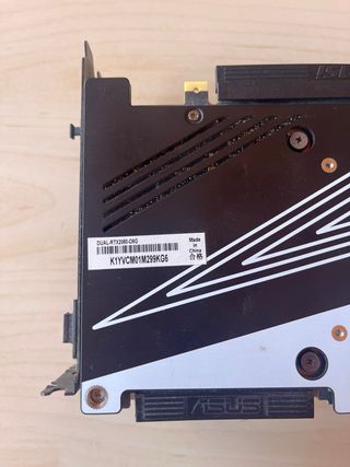 Tarjeta Gráfica Asus RTX 2080 8GB