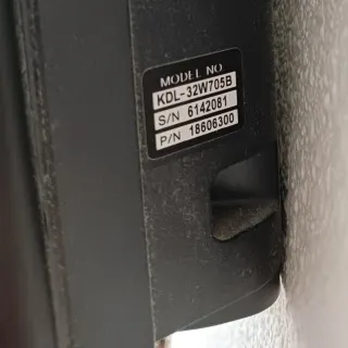 Televisor Sony Negro 32" No es smart TV