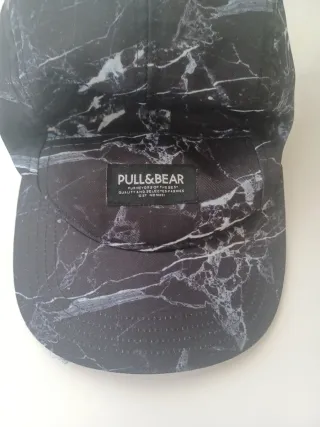 Gorra Pull&Bear Negra *NUEVA* Correa ajustable