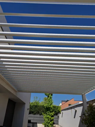 Instatacion de Pérgolas Biometálicas