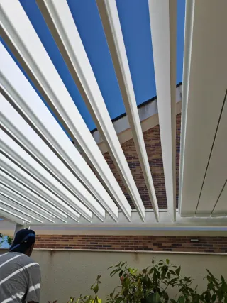 Instatacion de Pérgolas Biometálicas