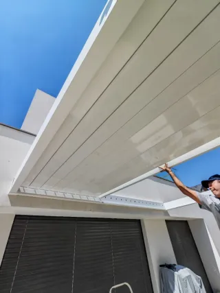 Instatacion de Pérgolas Biometálicas