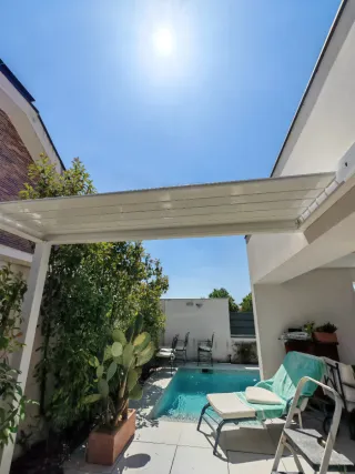 Instatacion de Pérgolas Biometálicas