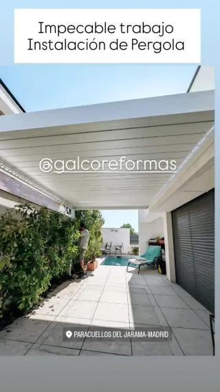 Instatacion de Pérgolas Biometálicas