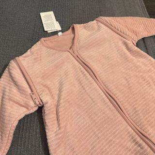 Saco dormir bebé con mangas rosa