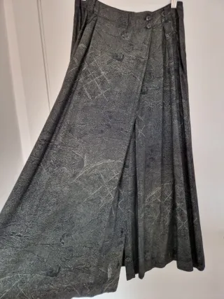 Falda vintage estampada