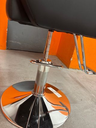 silla de peluquería o barbería hidráulica