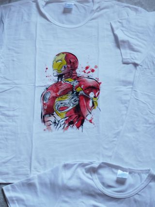 Pack 3 Camisetas Marvel: Ironman, Venom, Bruja