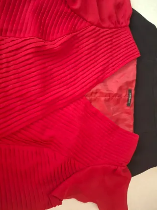 Conjunto talla 50 rojo y negro