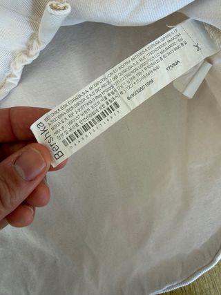 Camisa Bershka Oversize Talla M Beige