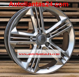 22 Juego 4 llantas audi varios tamaños