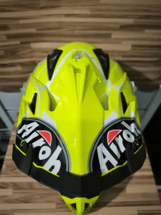 Casco Motocross Airoh Aviator Amarillo