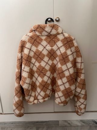 Jersey de rombos peludo