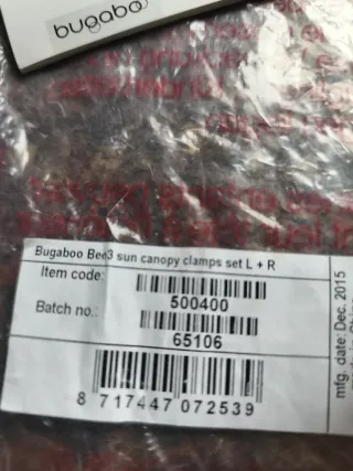 Abrazaderas Bugaboo Bee