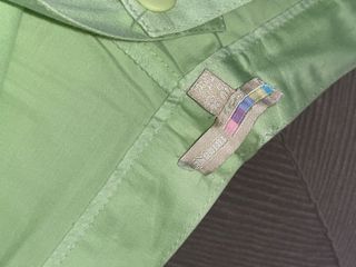 Pantalones chinos Yolanda Rivas verdes