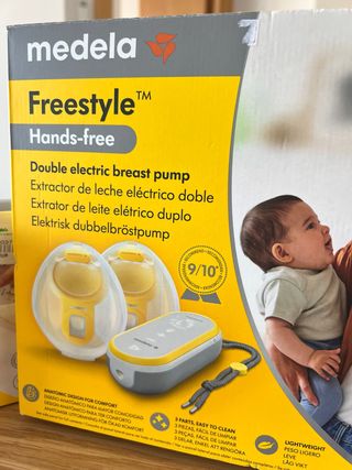 Sacaleches Medela+bolsa+ parche pezones
