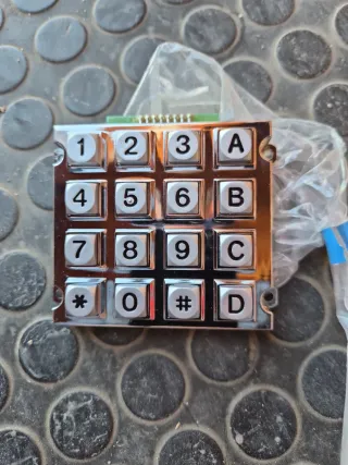 Teclado Jofemar para máquinas vending
