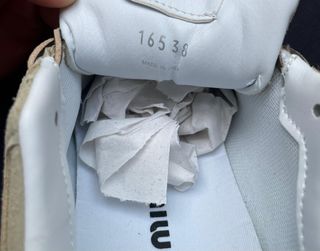 Sneakers New Balance x Miu Miu Beige