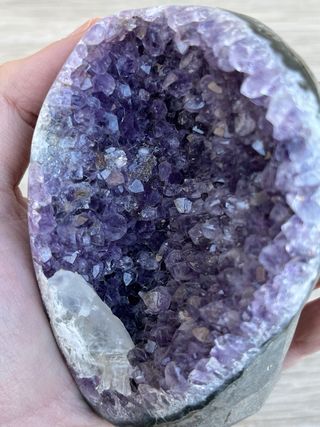 Drusa Amatista Geoda Morada