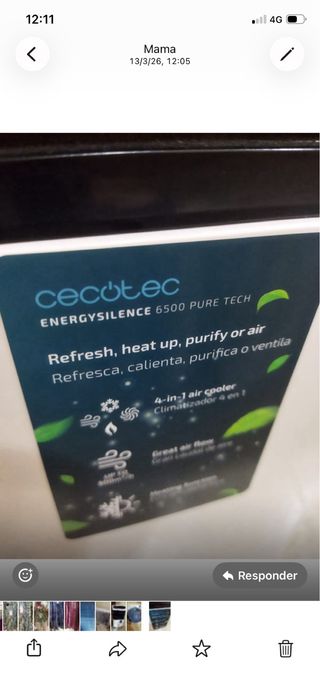 Climatizador -Cecotec EnergySilence PureTech 6500