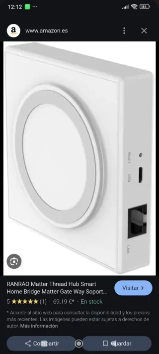 Puerta Enlace Inteligente Zigbee