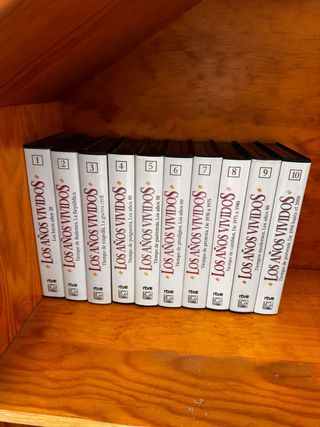 Colección Los Años Vividos - 10 VHS