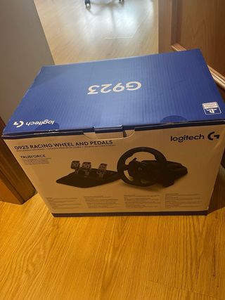 Volante Logitech G923 + Pedales