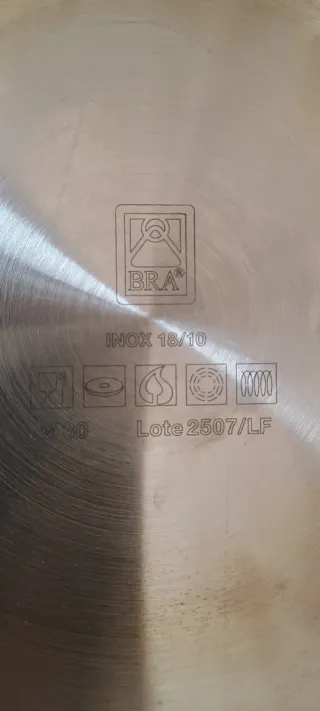 Sartén Inox 30cm marca Bra